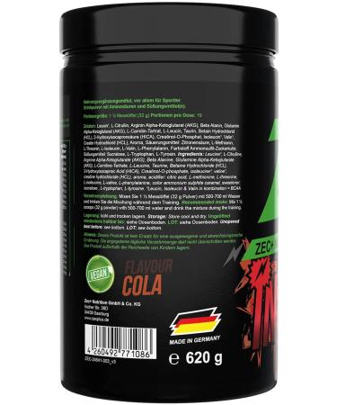 ZEC+ Nutrition Intraplus Workout Drink - Cola 620g | High-Dose EAAs & BCAAs for Fitness & Bodybuilding - International Shipping Available! - Buy Online on GoSupps.com