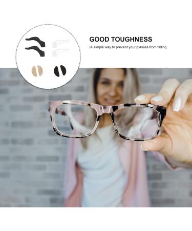 Fomiyes Anti-Slip Glasses Cover Set for Women | Self-Adhesive Silicone Nose Pads & Comfortable Handles - Buy Online on GoSupps.com