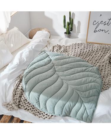 Buy Baby Leaves Carpet Play Mat - Soft Cotton Green Crawling Blanket for Infants | International Shipping - Buy Online on GoSupps.com