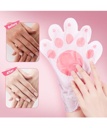  Wootapson 5 moisturizing gloves with mask hand mask brightening and softening hand mask hydrating and moisturizing rough skin repair for men and women - Buy Online on GoSupps.com