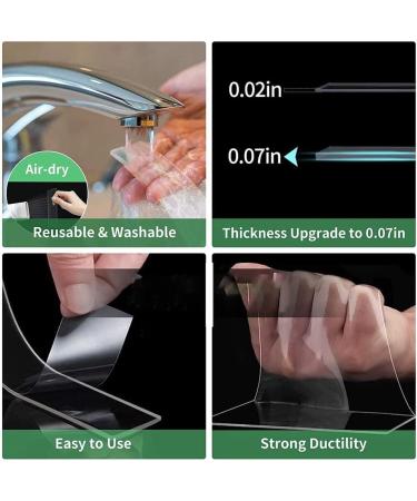 Buy Transparent Nail Stamp Set - 2 Pieces for Perfect Nail Art | International Shipping Available - Buy Online on GoSupps.com