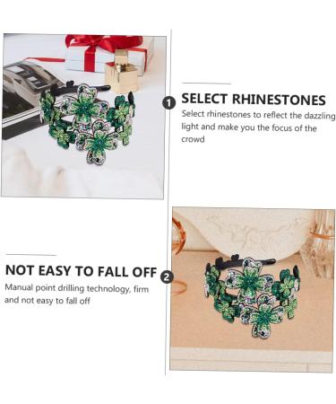 PLAFOPE Headband Headpiece Black Accessories for Women Flapper Hairband Halloween Hair Accessories Scrunchies Crystal Hairband Flapper Rhinestone Hairband Miss Leather Leaf Flowers - Buy Online on GoSupps.com