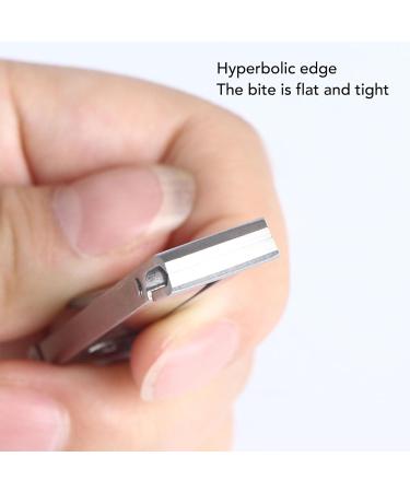 Nail Clipper Fingernail Toenail Clipper Nail Care Clipper Cutting Folding Stainless Steel Portable Ultra Thin Trimming Nail Clipper - Buy Online on GoSupps.com