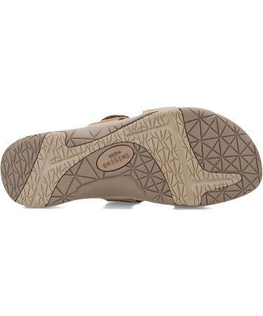 Earth Origins Women's Shantel Sandal - Sustainable Slip Resistant Everyday Sandal | Size 8 | Sedona Brown Synthetic - Buy Online on GoSupps.com