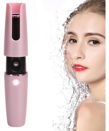 Facial Mist Sprayer Skin Moisturizing Sprayer USB Charging for Girl for Facial for Home for Women (Roseate) - Buy Online on GoSupps.com