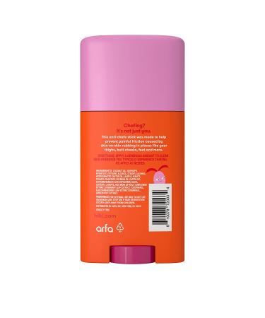 Hiki Anti Chafing Stick Balm - Friction Defense for Thighs, Butt, Under Boob, Feet - Non-Greasy Easy Glide Cream - All-Natural & Cruelty-Free - Buy Online on GoSupps.com