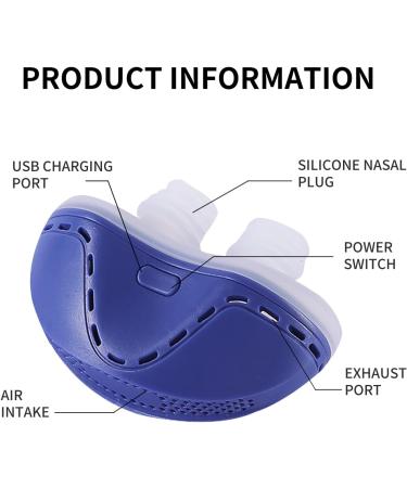 Anti Snoring Devices for Men & Women | Twin Turbine Electric Adjustable Breathable All Nose Shapes - 2.0 Version - Buy Online on GoSupps.com