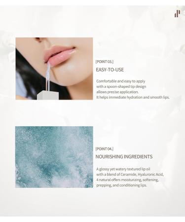 Heart Percent Commas on Life Essential Lip Essence #101 Lulluaby Watery Oil Clear Lipgloss Essence Intense Overnight Sleeping Lip Treatment 6g (0.2 fl. oz.) - Buy Online on GoSupps.com