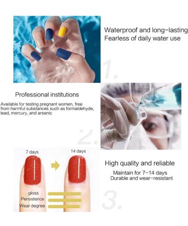 Ruarby Coffin/Ovals Press on Nail French Stripes Fake Nails Acrylic False Nails Artificial Nails Glues on Nail for Womens Girls - Buy Online on GoSupps.com