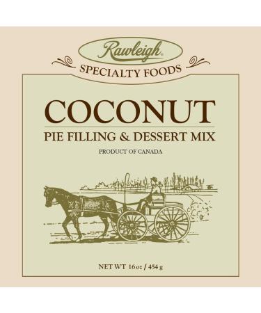 Rawleigh Coconut Pie Filling & Dessert Mix: 16 oz / 454g - Pack of 3 454 g (Pack of 3) - Buy Online on GoSupps.com
