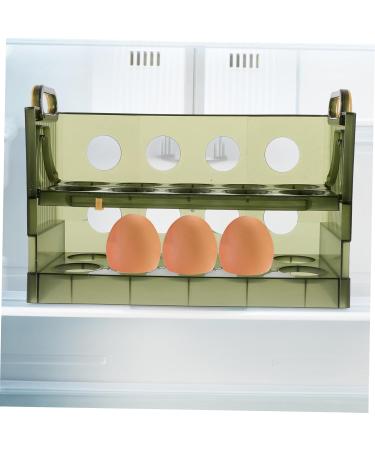 Mikinona Egg Holder Egg Storage Box Plastic Trays s Eggs Holder Egg Tray Egg Box Multi-layer Clamshell - Buy Online on GoSupps.com
