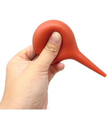 Honbay 75ml Rubber Ear Syringe Laboratory Tool - Red | Fast Shipping - Buy Online on GoSupps.com
