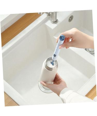 Zerodeko 2pcs Brush Multipurpose Cleaner Flask Sponge Cup Cleaner Coffee Glasses Neck Bottle Cleaning Tools Sponge Bottle Cleaner Blue Bottle Foam Cup Plastic Baby Feeding Bottle - Buy Online on GoSupps.com