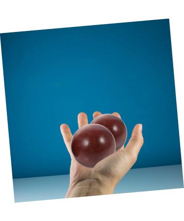 Beavorty 4 Sets Handball & Massage Balls - Wooden Hand Rolling Balls for Massage Therapy - Portable Mahogany Doll Head Massage Balls - Buy Online on GoSupps.com