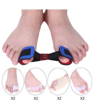 Hallux Valgus Bunion Corrector - 9 Pieces Pain Relief Sleeves Set for Proper Toe Alignment | Shop Internationally - Buy Online on GoSupps.com