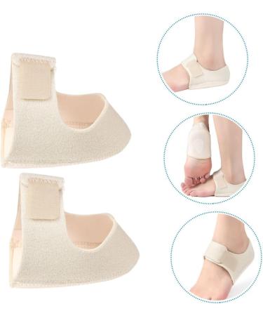 NOLITOY Silicone Heel Covers - Heel Cushion Pads for Pain Relief in Outdoor Boots & Plantar Fasciitis - Buy Online on GoSupps.com