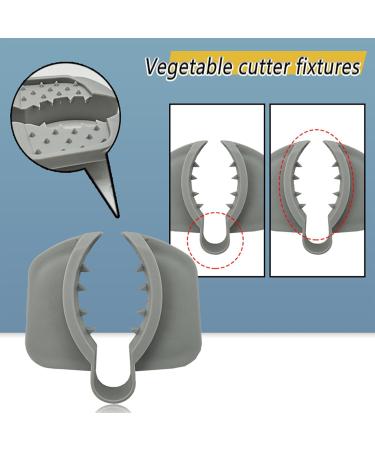 Vegetable Finger Protector Safe Finger Protector Cutting AccessoriesErgonomic Nonslip Kitchen Tools for Food Preparing Vegetables Cutting Suitable for Home and Catering - Buy Online on GoSupps.com