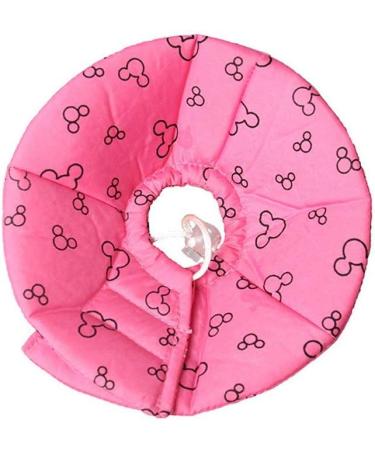 NashaFeiLi Elizabethan Pet Collar for Hamster & Chinchilla - Adjustable Comfortable Size M in Pink & Rose - Buy Online on GoSupps.com