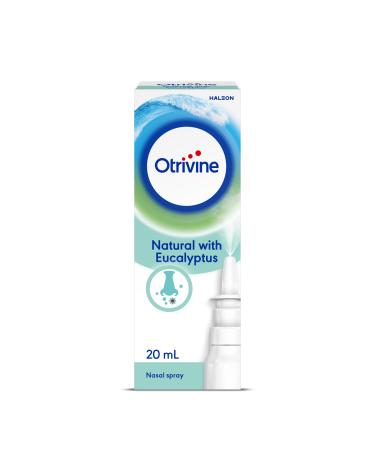 Otrivine Congestion Relief Nasal Spray Natural with Eucalyptus 20 ml NATURAL SPRAY