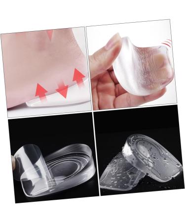 Beaupretty Height Increasing Insoles for Men - 2 Pairs Gel Shoe Inserts Damping Half Pads 8.5x5.5cm - Elevate Comfort & Style - Buy Online on GoSupps.com