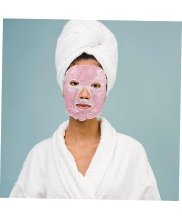 CLISPEED Cosmetic Face Ice Beauty Relief Gel Pad Pattern Toilet Paper Hot Cold Masking Facial Full Gel Ice Pad Women Reusable Gel Covering Spa Miss Cosmetic PVC Pink Big Ice Face - Buy Online on GoSupps.com