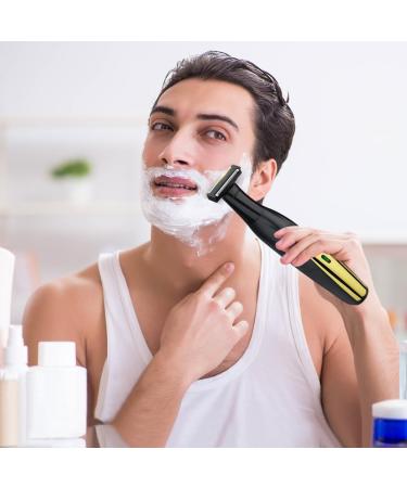 Men's Beard Trimmer Electric Shaver IPX6 Waterproof Nose Hair Trimmer for Men 5-in-1 Trimmer for Face and Head Hair Shaving Gifts for Husband Father Boyfriend - Buy Online on GoSupps.com