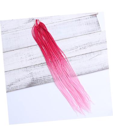 FOMIYES Synthetic Hairpiece Braids Hair Extensions Clip on Ponytails Synthetic Wigs Braid Hair Clips Gradient Hair Braid Ponytail Wigs Ponytail Hair Extensions Women's Highlight Hair Piece Size 1 Picture 5 - Buy Online on GoSupps.com