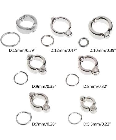 Christol Parrots Foot Ring - Durable Alloy Leg Rings with Metal Clips for Parrots & Pigeons | Outdoor Bird Accessories - Buy Online on GoSupps.com