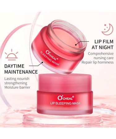 Berry Lip Sleeping Mask - Overnight Moisturizing Lip Balm & Treatment for Dry Cracked Lips | Exfoliate & Hydrate | International Shipping - Buy Online on GoSupps.com