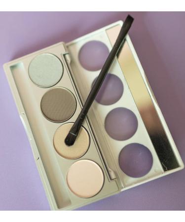 Zuzu Luxe Eco Palette Eyeshadow Refill Pan - Posh Warm Acorn Brown Matte | International Shipping Available - Buy Online on GoSupps.com