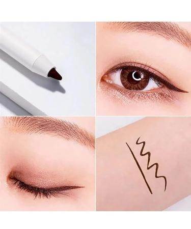 DADASHAO Waterproof Dual Eyeliner Pencil Set - Long Lasting, Sweat-proof, High Pigmented Black & Brown Shades - Buy Online on GoSupps.com