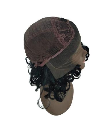 Shop Women's Black Wavy Curly Synthetic Wig - Retro Styles from 50s to 80s - International Shipping Available - Buy Online on GoSupps.com