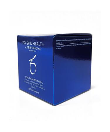 ZO SKIN HEALTH Acne Treatment Pads 2% Salicylic Acid (60 Individual Pads)