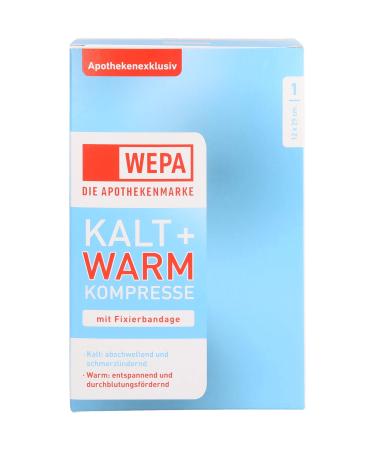 Cold-warm compress 12 x 29cm with fixing band 1 piece