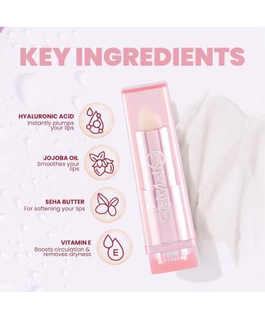 Tinted Lip Balm for Men & Women - Moisturising Non-Sticky Vitamin E & Jojoba Oil - Hydrating Cherry Flavor - 3.2g International Shipping Available - Buy Online on GoSupps.com