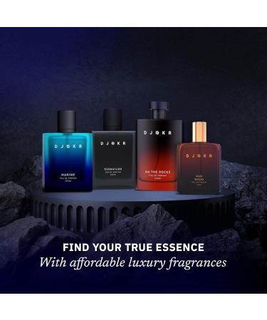 D-jokr Marine Perfume For Men 100 ml | Eau De Parfum | Premium Luxury Long Lasting Fragrance Spray - Buy Online on GoSupps.com