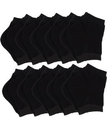 Healeved 50 Pairs Silicone Heel Socks Washable Foot Sleeve Dry Heels Socks Washable Heel Socks Reusable Heel Sock Moisture Socks for Dry Feet Foot Supply Elasticity Casual Socks - Buy Online on GoSupps.com