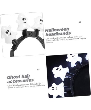 Didiseaon The Headbands Halloween Headband Led Headband Halloween Light up Headband Halloween Hair Accessories for Women Light up Party Favors Plastic Shine Ghost - Buy Online on GoSupps.com