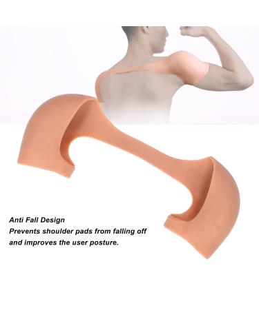 Jiawu Silicone Shoulder Pads - Reusable Anti-Slip Enhancer for Narrow Shoulders Invisible Fake Shoulder (L) - Perfect for Men & Women - Buy Online on GoSupps.com
