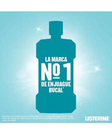  Listerine Listerine Menthol Mild Flavour (Pack of 2 x 1000 ml) Fluorine Cooling Mouthwash Alcohol-free Daily Use Mouthpiece Mouth El - Buy Online on GoSupps.com