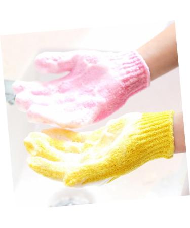 Beaupretty Five Fingers Shower exfoliating take Bath Exfoliating Gloves - Buy Online on GoSupps.com