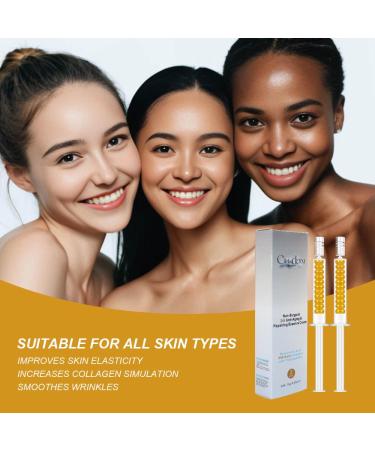 Under Eye 24K Gold Gel - Reduce Fine Lines Dark Circles & Puffy Eyes | Advanced Anti-Wrinkle Repair Eye Cream | Facelift Essence | 2 Syringe Pack - Shop Internationally - Buy Online on GoSupps.com