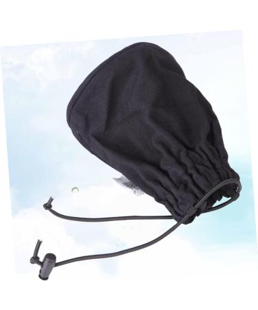 WOONEKY 1pc Hair Dryer Bag Volume Hair Tool Hair Dryer for Curly Hair Wind Shield Pocket Diffuser Sock Black - Buy Online on GoSupps.com