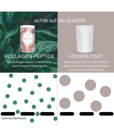 Koll zym 100% Collagen Powder 300g - Bioactive Collagen Peptides No Hydrolyzate Tasteless - Original Made in Germany 60 Portions - Buy Online on GoSupps.com