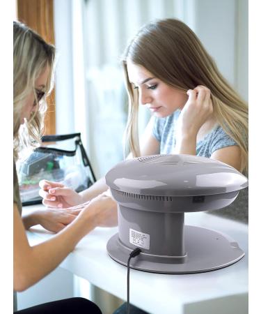 Kalolary 400W Automatic Nail Dryer | Hot & Cold Air Nail Polish Dryer | Manicure Tool for Gel Nails & Toenails | Salon Quality (Gray) - Buy Online on GoSupps.com