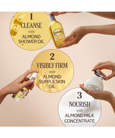 L'OCCITANE Cleansing & Softening Almond Shower Oil Body Wash & Shaving Base Purifies & Smooths Without Drying Skin Milky Lather Nourishing Skincare 16.9 Fl Oz - Buy Online on GoSupps.com