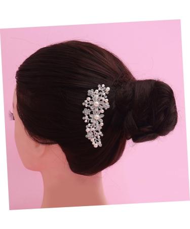 FRCOLOR Hair Accessory for Women Hair Jewels for Women Bridal Hair Clip Bride Hair Clip Pearl Hair Pin Women's Hair Clips Pearl Hair Clip Flower Hair Comb Makeup Earth Tones Miss - Buy Online on GoSupps.com