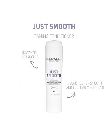 Goldwell Dualsenses Just Smooth Taming Anti-Frizz Conditioner 10.14 Fl Oz - Humidity Control, Pack of 1 - Buy Online on GoSupps.com