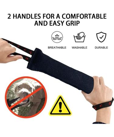 Dongker Bite Sausage for Dogs | 30cm Durable K9 Tug Toy | Robust Training & Play | Blue - Buy Online on GoSupps.com