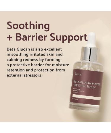 IUNIK Beta Glucan Daily Moisture Cream & Serum - Intense Hydration for Skin Barrier | Korea's Best Moisturizer - 400 000 ppm Beta-Glucan - Buy Online on GoSupps.com